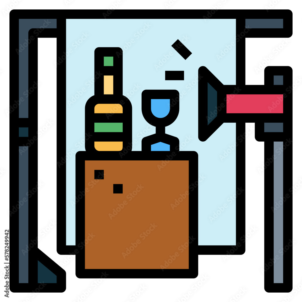 studio filled outline icon style