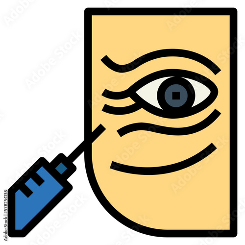 rejuvenation filled outline icon style