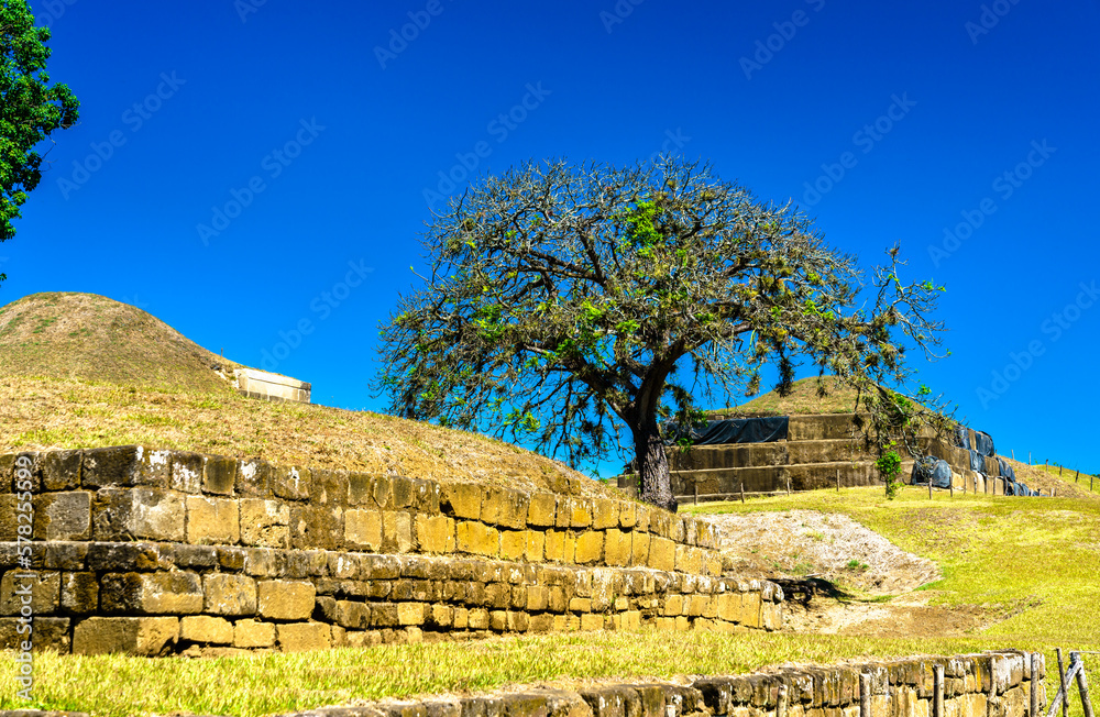 San Andres Mayan ruins in El Salvador, Central America