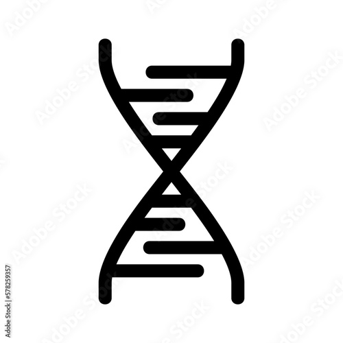 dna icon or logo isolated sign symbol vector illustration - high quality black style vector icons 