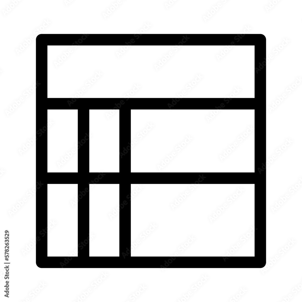 layout icon or logo isolated sign symbol vector illustration - high quality black style vector icons
layout icon or logo isolated sign symbol vector illustration - high quality black style vector icons