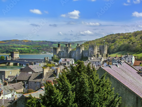 Conwy castle, Wales