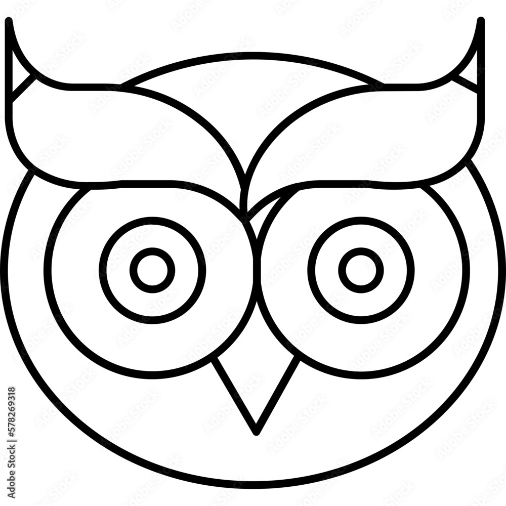 Owl Vector icon which can easily modify or edit
Owl Vector icon which can easily modify or edit