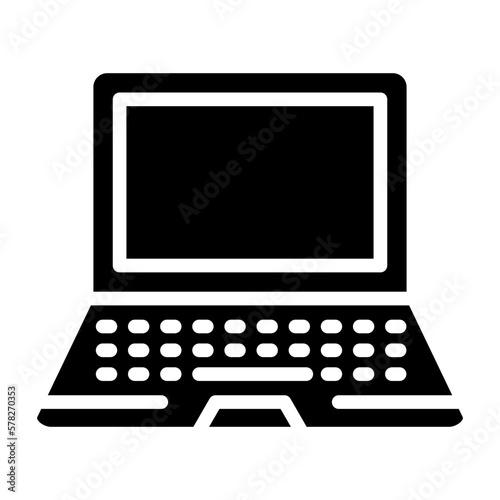 Vector Design Laptop Icon Style