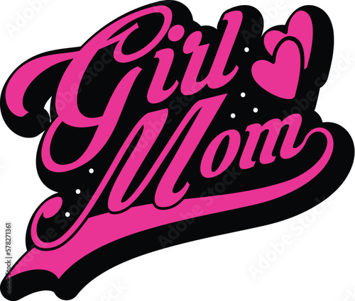 Girl Mom SVG