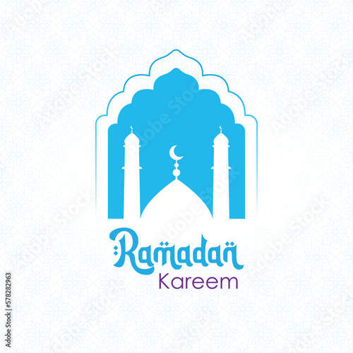 Ramadan kareem vector background template design