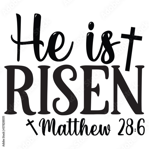 He is risen matthew 28:6