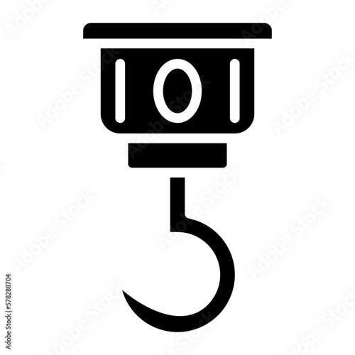Vector Design Pirate Hook Icon Style