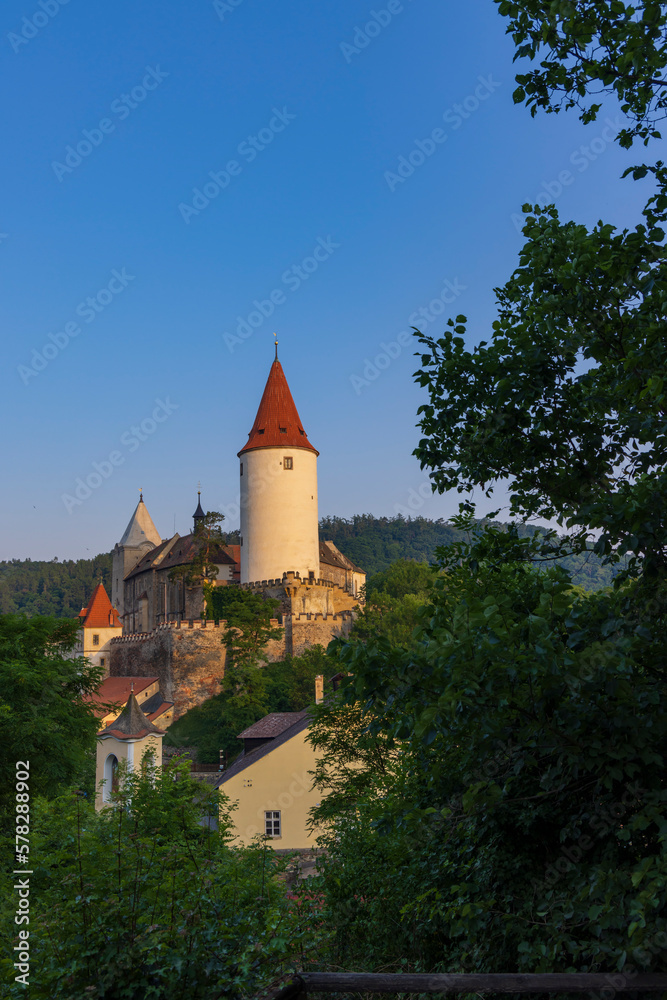 Krivoklat royal castle, Middle Bohemia, Czech Republic