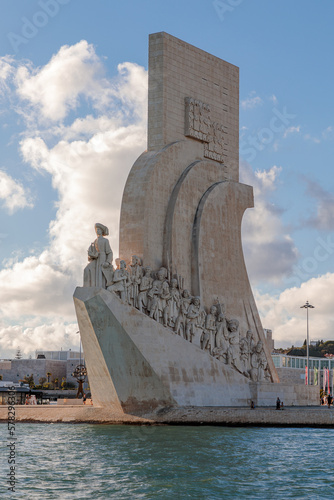 Le monument des découvertes à Lisbonne