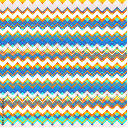 colorful zigzag pattern.
multicolor chevron pattern.