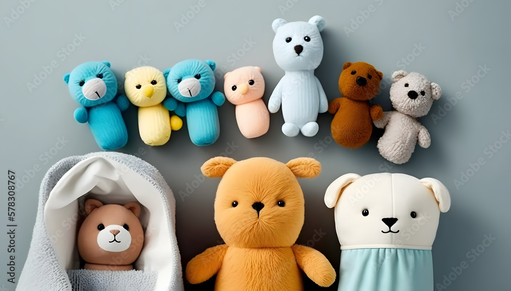 Children's plush toys Generative AI Children's plush toys Generative AI
