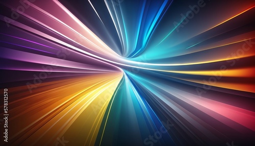 Gradient speed motion colorful background. Generative ai