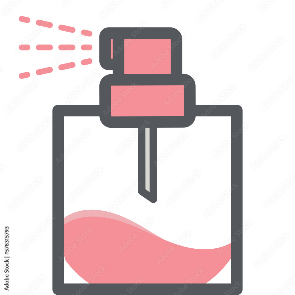 Perfume Spray Bottle Aesthetic Drawing Logo Symbol Perfume Spray Bottle Aesthetic Drawing Logo Symbol