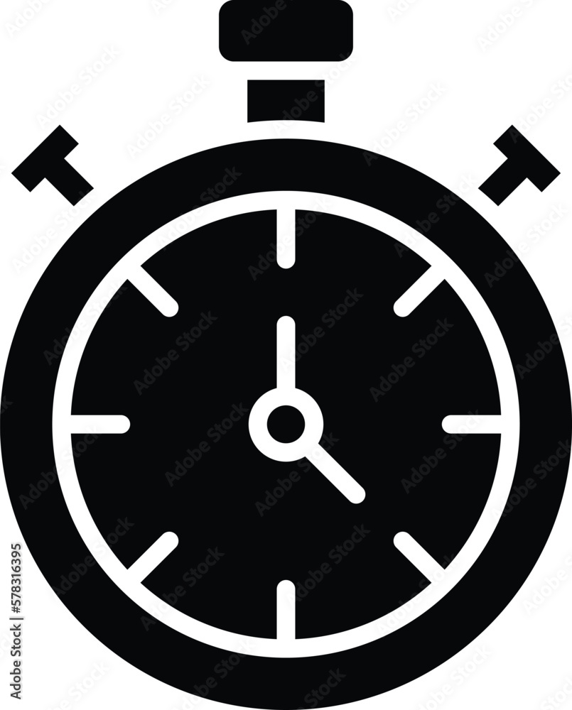 Stop watch Vector Icon Design Illustration Stop watch Vector Icon Design Illustration
