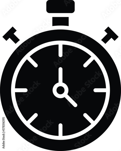 Stop watch Vector Icon Design Illustration