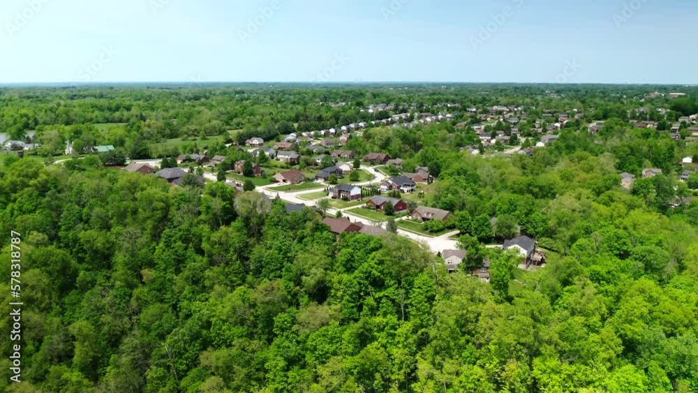 Neighborhood view in Boone County, Kentucky Neighborhood view in Boone County, Kentucky