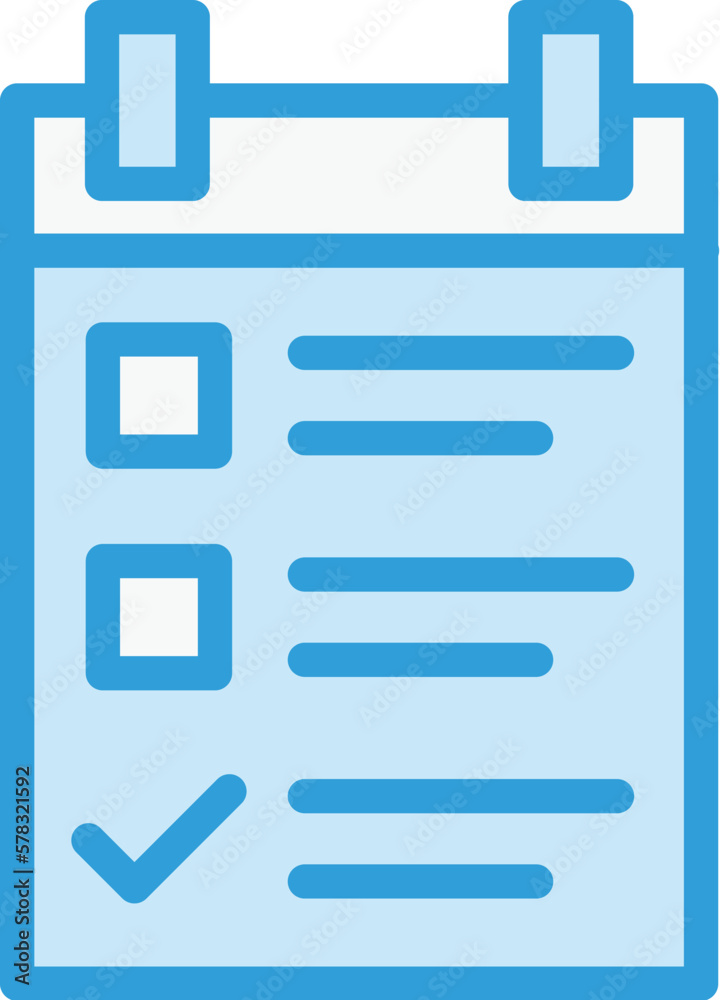 Checklist Vector Icon Design Illustration