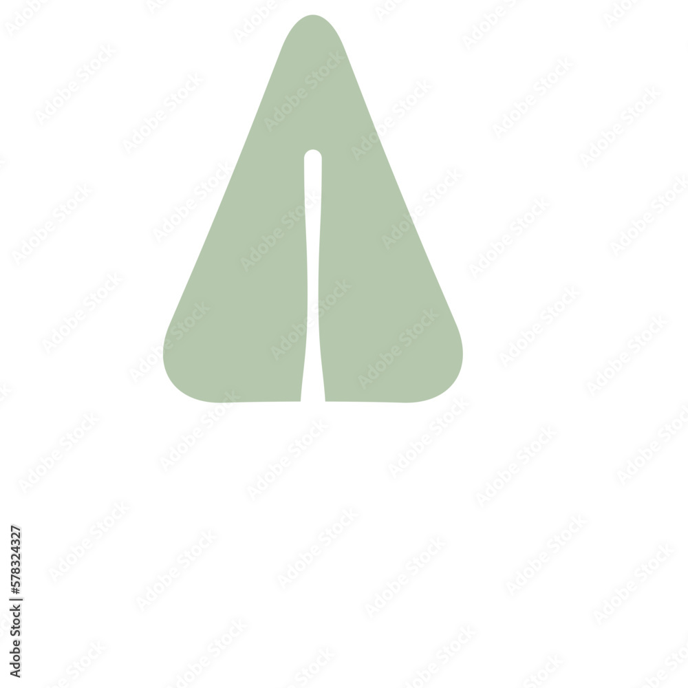 Flat Tree Green Environment Nature Monotone Collection Set Flat Tree Green Environment Nature Monotone Collection Set