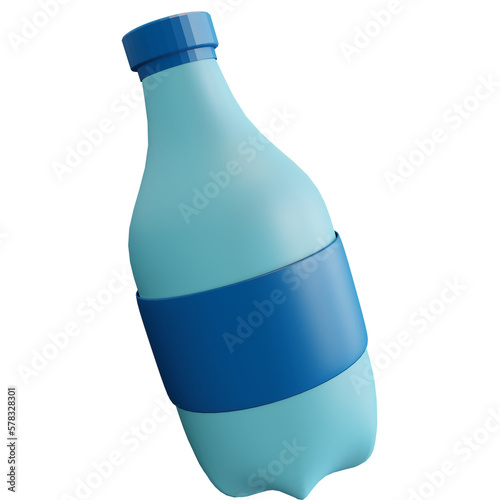 3d fresh water bottle in the grocery