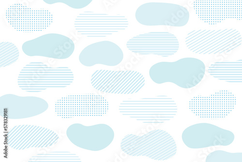 青い抽象的な模様