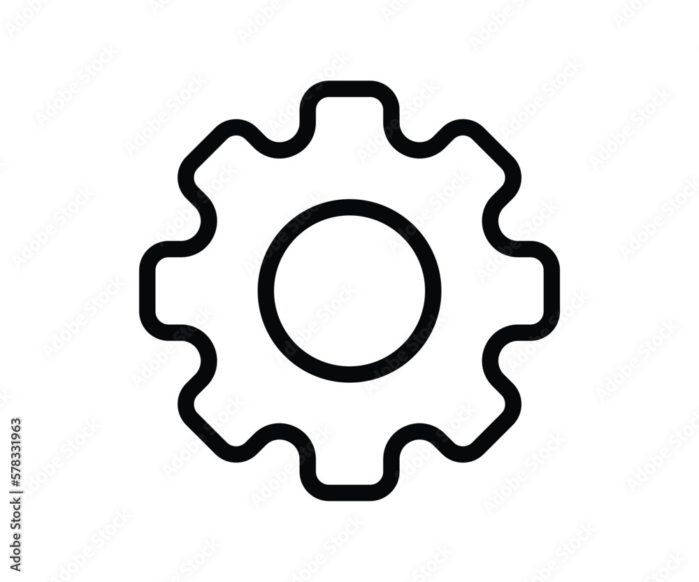 Setting icon design vector tamplate Setting icon design vector tamplate