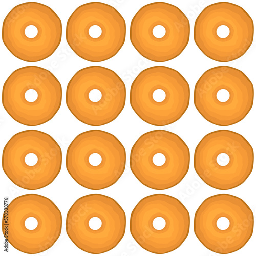 Pattern homemade cookie different taste in pastry biscuit