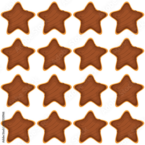 Pattern homemade cookie different taste in pastry biscuit