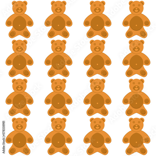 Pattern homemade cookie different taste in pastry biscuit