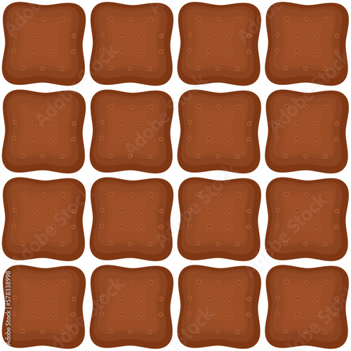 Pattern homemade cookie different taste in pastry biscuit