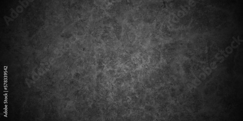 Black texture chalk board and black board background. stone concrete texture grunge backdrop background anthracite panorama. Panorama dark grey black slate background or texture.