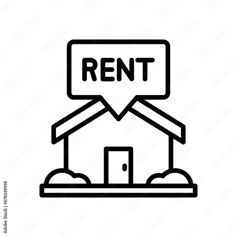 rent icon for your website design, logo, app, UI. rent icon for your website design, logo, app, UI.