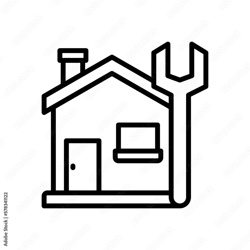 home repair icon for your website design, logo, app, UI. home repair icon for your website design, logo, app, UI.