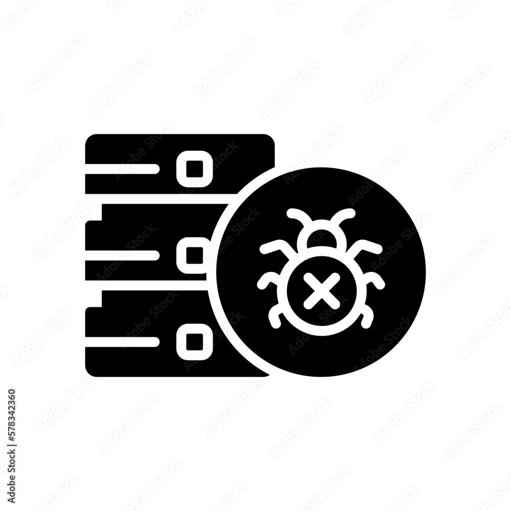 bug icon for your website design, logo, app, UI. 