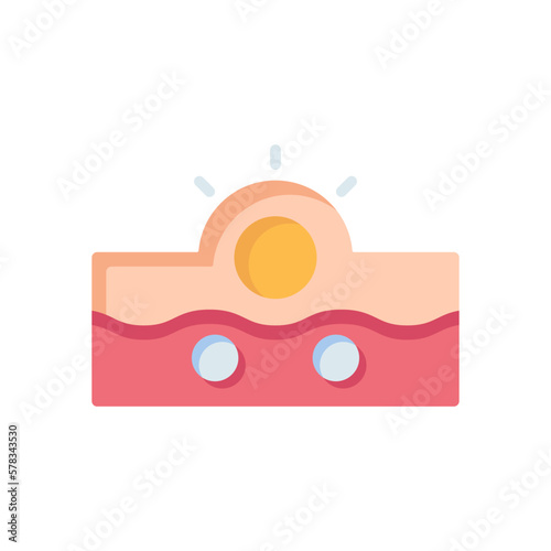 pimple icon for your website design, logo, app, UI. 