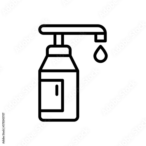 shampoo icon for your website design, logo, app, UI. 