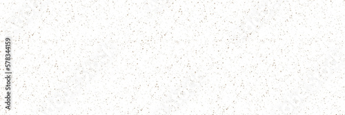 Coffee Color Grain Texture Isolated on White Panorama View Background. Chocolate Shades Confetti. Brown Particles. Digitally Generated Image. Vector Illustration,