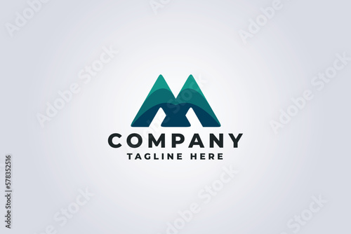 Mobilexa Letter M Logo Pro Template
