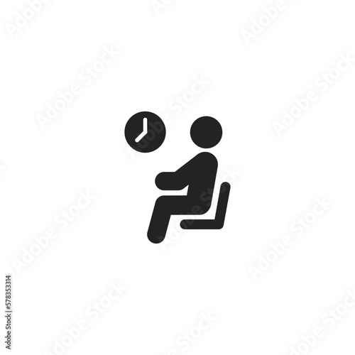 Waiting - Pictogram (icon) 