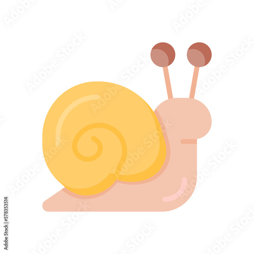 snail icon for your website design, logo, app, UI. 