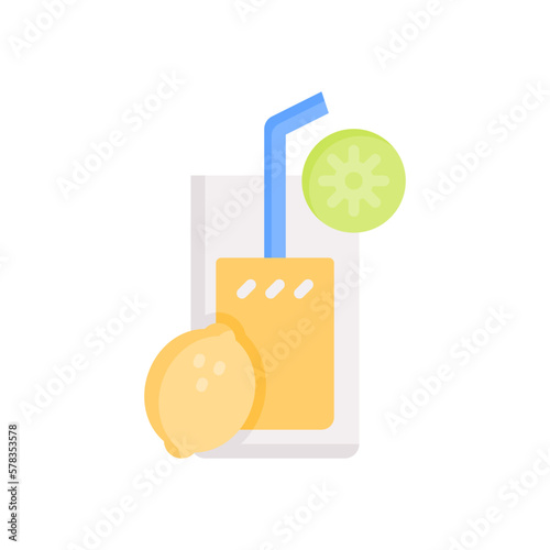 lemonade icon for your website design, logo, app, UI. 