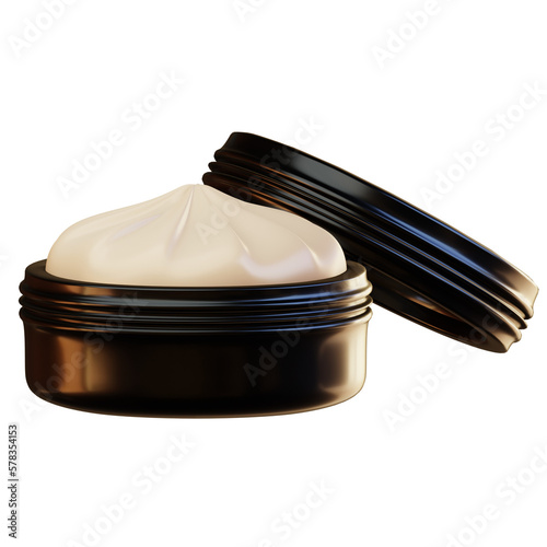 3d barber shop tool pomade photo
