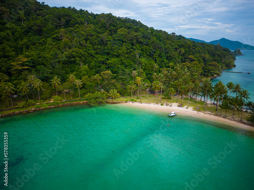 Sea beach wave island tropical rainforest mountain nature landscape
