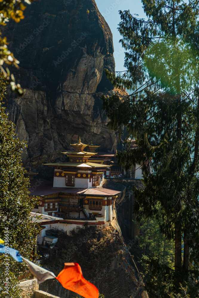 Obraz premium Taktshang Goemba, Tiger's nest monastery, Bhutan