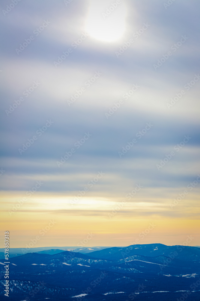 sun at its zenith, ski resort, blue mountains sun at its zenith, ski resort, blue mountains