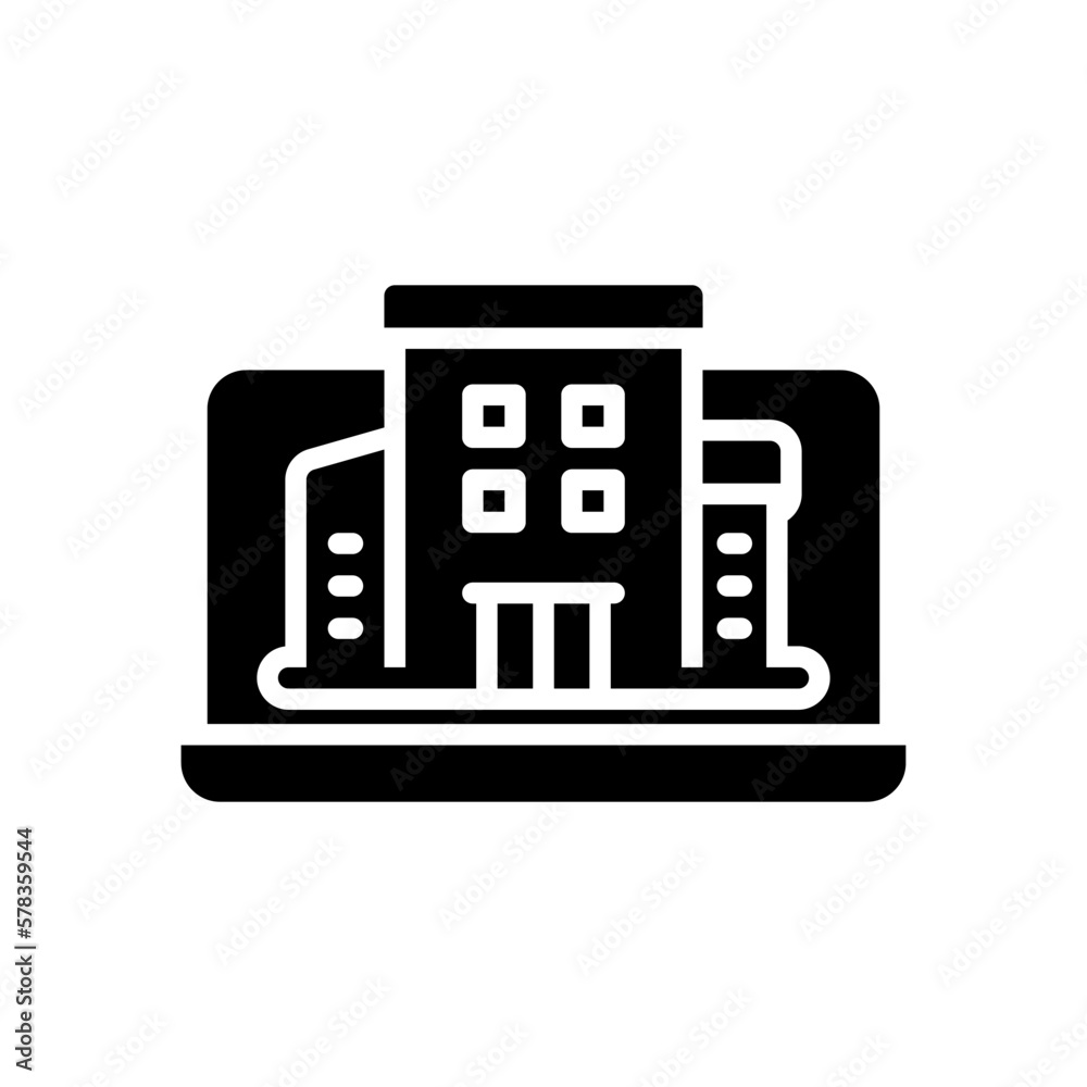 digital office icon for your website design, logo, app, UI. digital office icon for your website design, logo, app, UI.