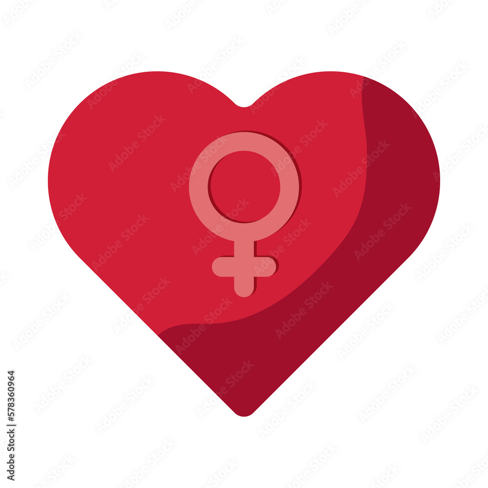 Obraz premium Women's Day 2023, International Women's Day 2023, heart, red heart, Embrace Equity, womens day icon, ,vector and illustration