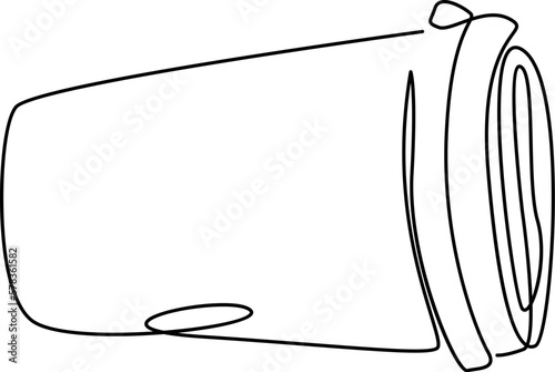 Waten in paper cup