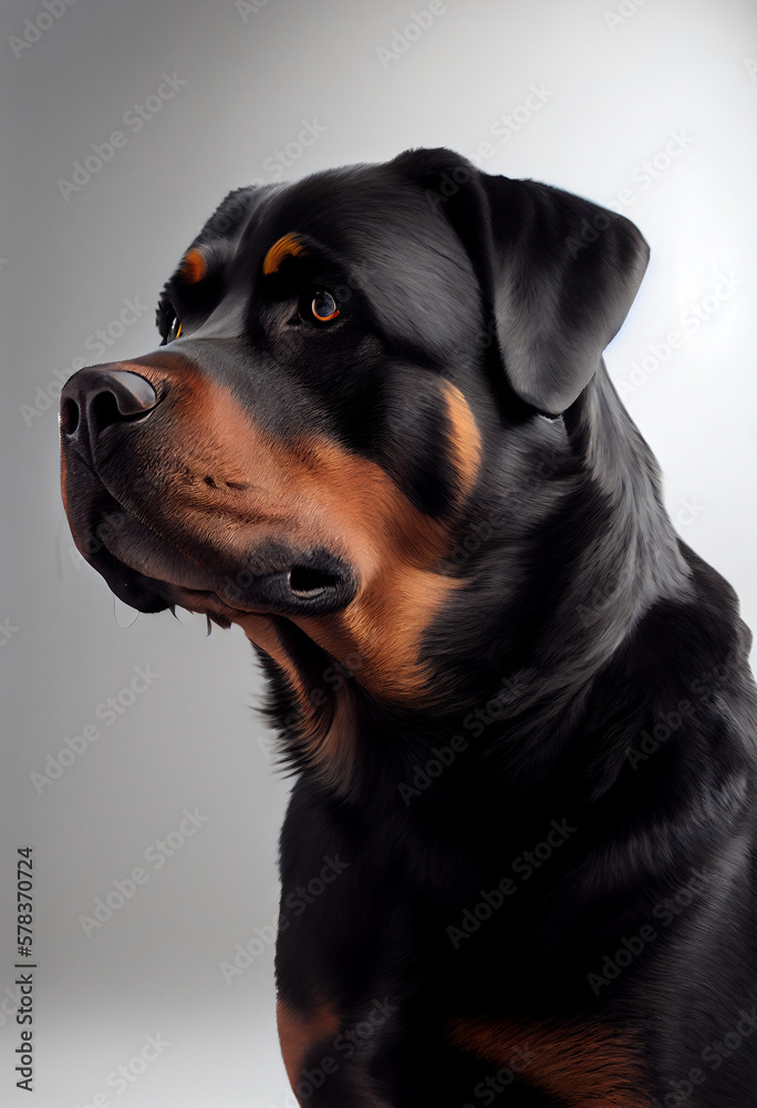 Dog portrait picture