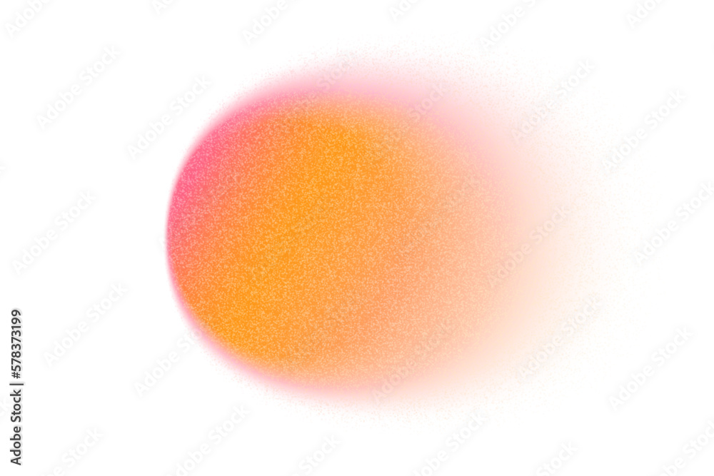 Color gradient, gradation circle, vector grain noise texture holographic blur abstract background. Color gradient blend mesh of neon iridescent colors gradation - obrazy, fototapety, plakaty 